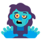 Woman Zombie emoji on Microsoft